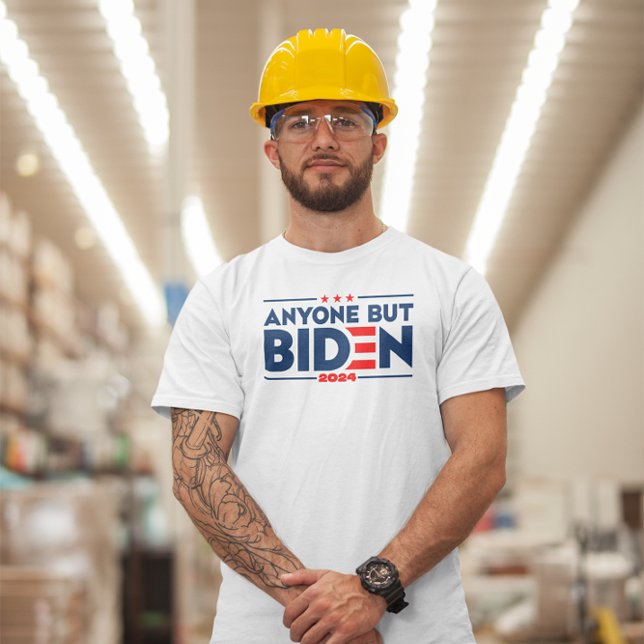 Camiseta Qualquer Um, Mas Biden Anti Joe Biden (Criador carregado)
