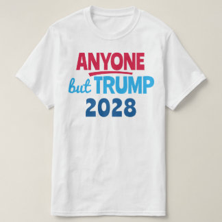Camiseta Qualquer um menos Trump 2028