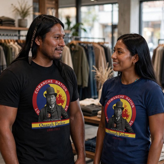 Camiseta Quanah Parker (Criador carregado)