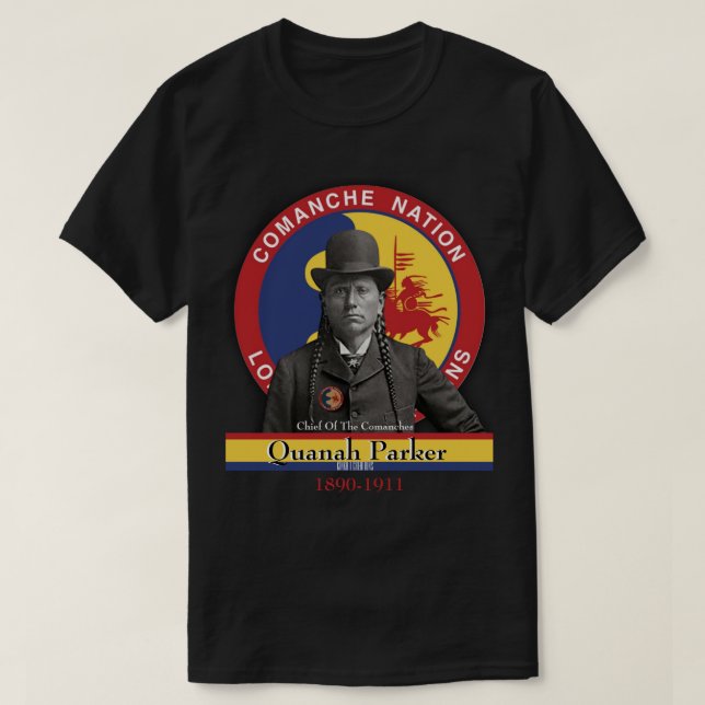 Camiseta Quanah Parker (Frente do Design)