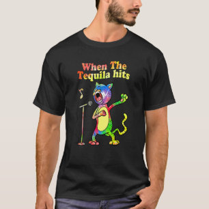Camiseta Quando a tequila bate no olho do gato