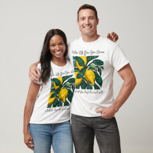 Camiseta Quando a vida dá seus limões