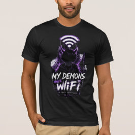Camiseta Quando a Vida Lhe Dá Demônios, Certifique-se de qu