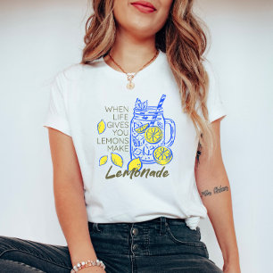 Camiseta Quando a Vida Lhe Dá Limões – Faça Limonada
