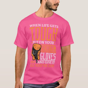 Camiseta Quando A Vida Se Torna Difícil Colocar Sua Caixa D