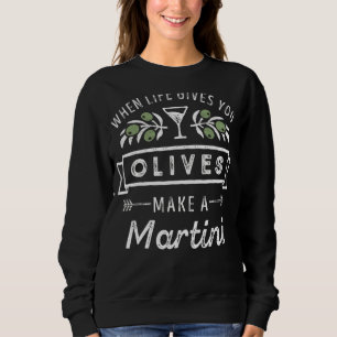 Camiseta Quando A Vida Te Dá Azeitona Faça Um Martini Cute