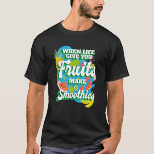 Camiseta Quando A Vida Te Dá Fruta Eu Suavizo Frui