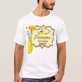 Camiseta Quando a vida te dá limão