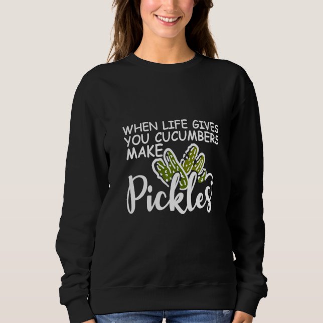 Camiseta Quando A Vida Te Dá Pepinos Fazem Picles (Frente)
