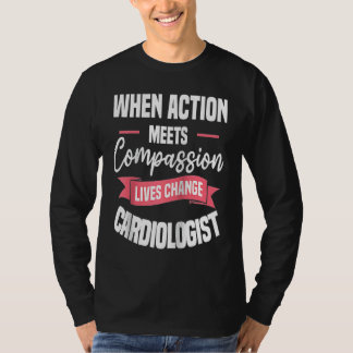 Camiseta Quando Ação Encontra Compassividade Vidas Mudam Ca
