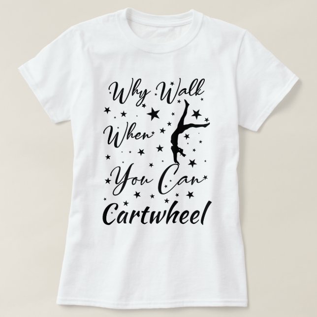 Camiseta Quando Andar Quando Você Pode Rodar De Cartroda En (Frente do Design)