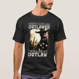 Camiseta Quando As Armas Estiverem Proibidas, Serei Um Fora