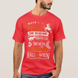 Camiseta Quando As Bruxas Vão Andar A Citação Do Poema De H