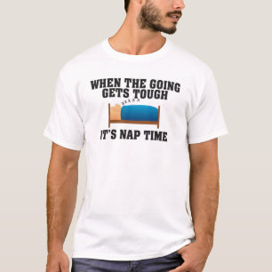CAMISETA QUANDO AS COISAS FICAM DIFÍCEIS É HORA DA SONECA