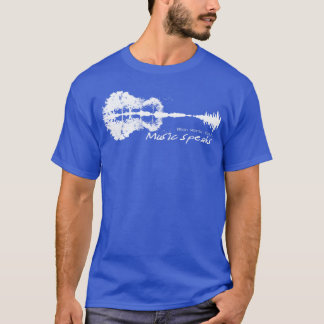 Camiseta Quando as Palavras Falham Música PalavraViolão Mús