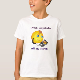 Camiseta Quando Chamada Desesperada de Jesus T-Shirt.