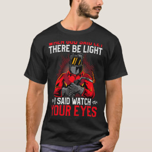 Camiseta Quando Deus Disse Que Deixava Haver Luz, Eu Disse 