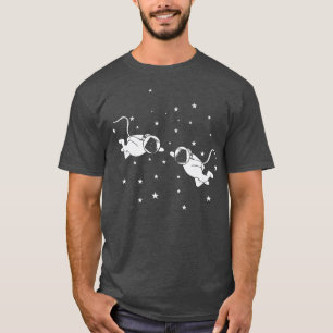 Camiseta Quando dois astronautas se encontram
