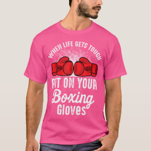 Camiseta Quando É Duro Colocar As Luvas Boxer Ki