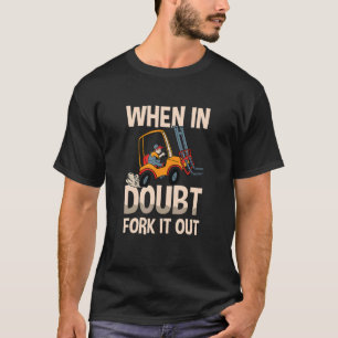 Camiseta Quando Em Dúvida Fork It Out Warehouse ForkelevDri
