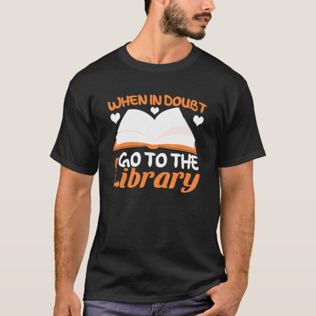 Camiseta Quando Em Dúvida Ir Para A Pag Voadora Gráfica Da  (Frente)