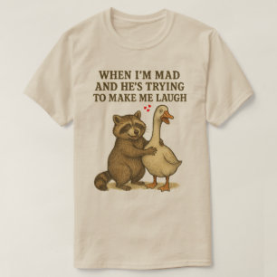 Camiseta Quando estou com raiva e ele está tentando me faze