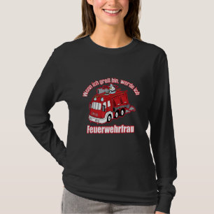 Camiseta Quando eu crescer, eu crescer, bombeiro, Gir