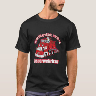 Camiseta Quando eu crescer, eu crescer, bombeiro, Gir