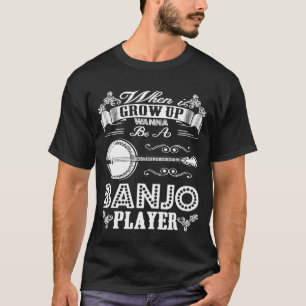 Camiseta Quando Eu Crescer Quer Ser Banjo