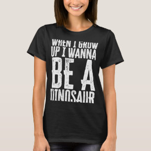 Camiseta Quando Eu Crescer Quero Ser Um Lado Irônico Do Din
