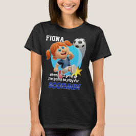 Camiseta Quando eu crescer vou jogar pela ESCÓCIA!