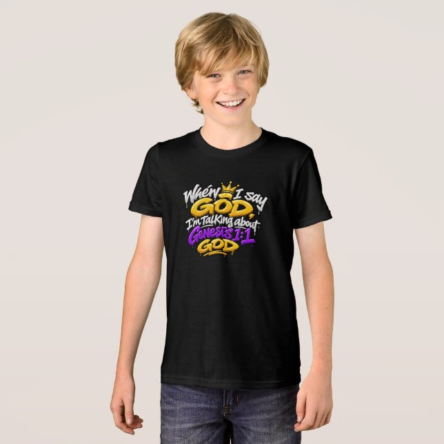Camiseta Quando eu digo Deus… (Frente Completa)