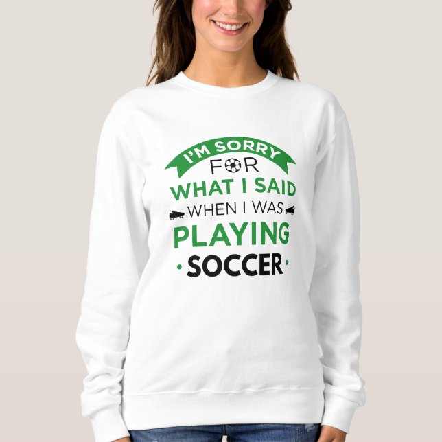 Camiseta Quando Eu Estava Jogando Futebol (Frente)