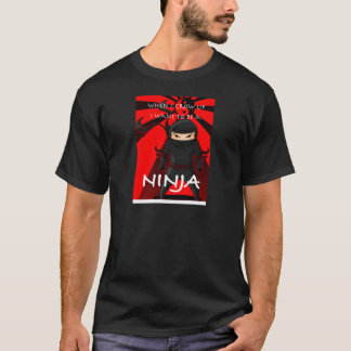 Camiseta Quando eu me cresço acima queira ser um Ninja
