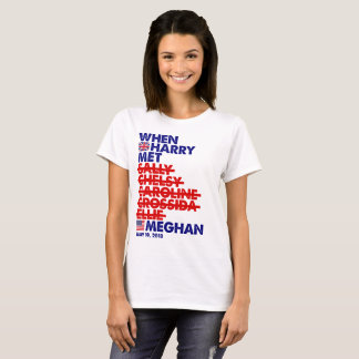 Camiseta Quando Harry Conheceu Meghan Casamento Real Quirky