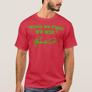 Camiseta Quando lutamos ganhamos Kamala brat assinatura ver