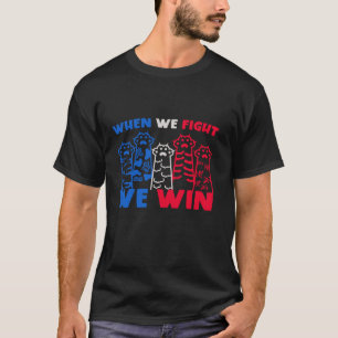 Camiseta Quando lutamos ganhamos mulheres de gatos para Har