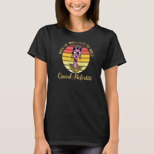Camiseta Quando Mulheres Governavam O Mundo Rainha Nefertit