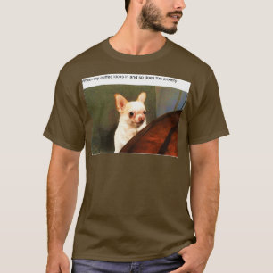 Camiseta quando o café entra e a ansiedade 2