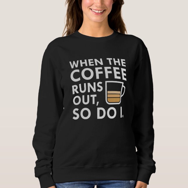 Camiseta Quando O Café Sai (Frente)