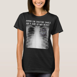 Camiseta Quando O Doutor Faz Raio-X Do Meu Coração Um Russo