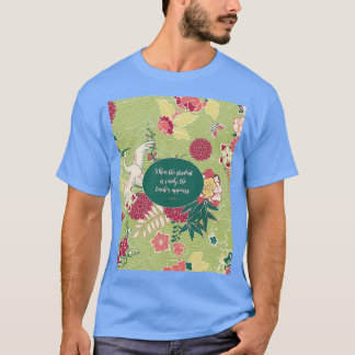 Camiseta Quando o estudante está pronto, o professor aparec