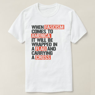 Camiseta Quando o fascismo chega à América
