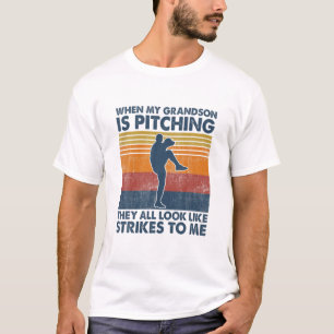 Camiseta Quando O Meu Avô Está A Arremessar, Todos Parece