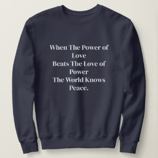 Camiseta Quando o Poder Do Amor Citações Legais Simples Ele