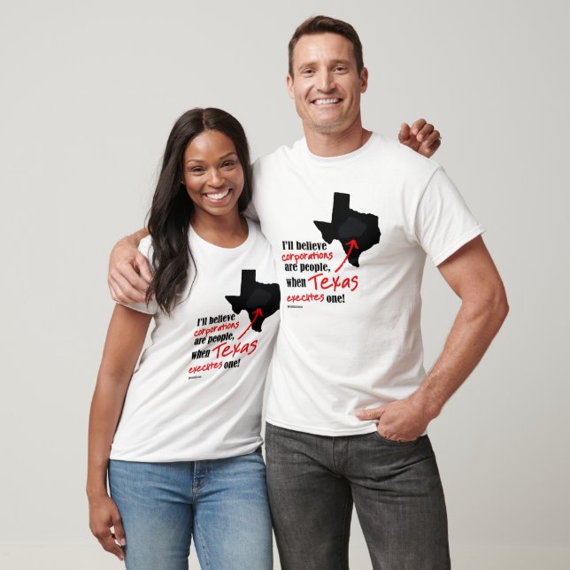 Camiseta Quando o Texas executa um (Unissex)
