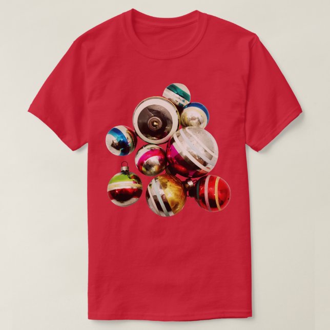 Camiseta Quando Olho Para A Minha Árvore De Natal, Vejo-Te (Frente do Design)