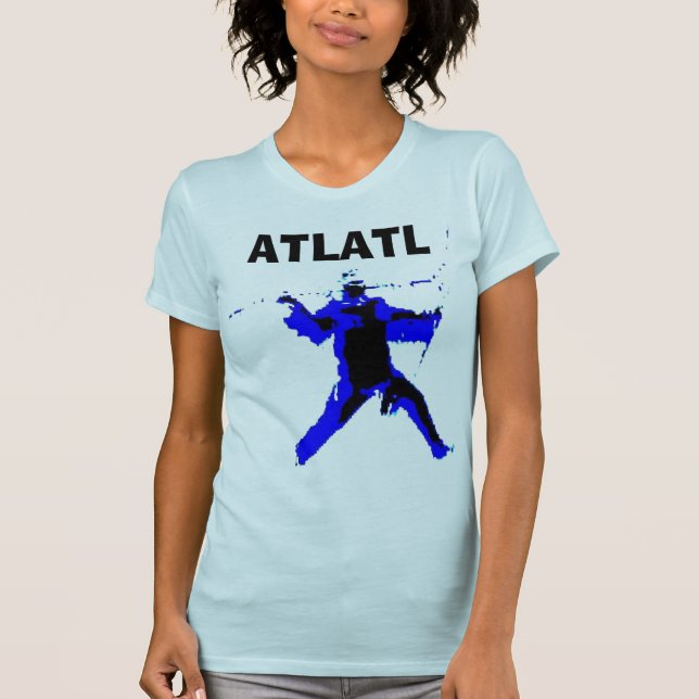Camiseta quando os atlatls outlawed, (Frente)