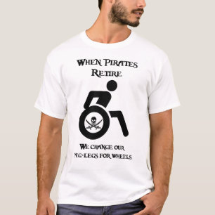Camiseta Quando os piratas se desligam