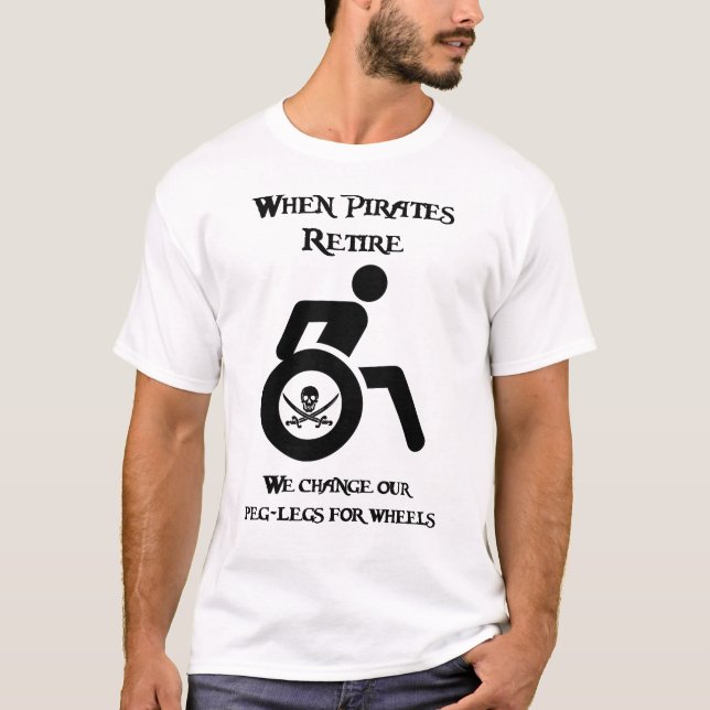 Camiseta Quando os piratas se desligam (Frente)